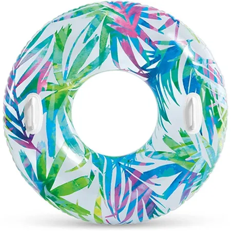 Intex Schwimmring Tropisch 97 cm, 1 Stück, 3-fach sortiert