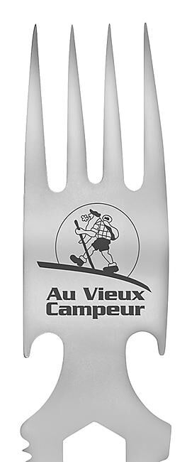 CLAUDE DOZORME - COUVERT FORKSPINNER POUR AU VIEUX CAMPEUR