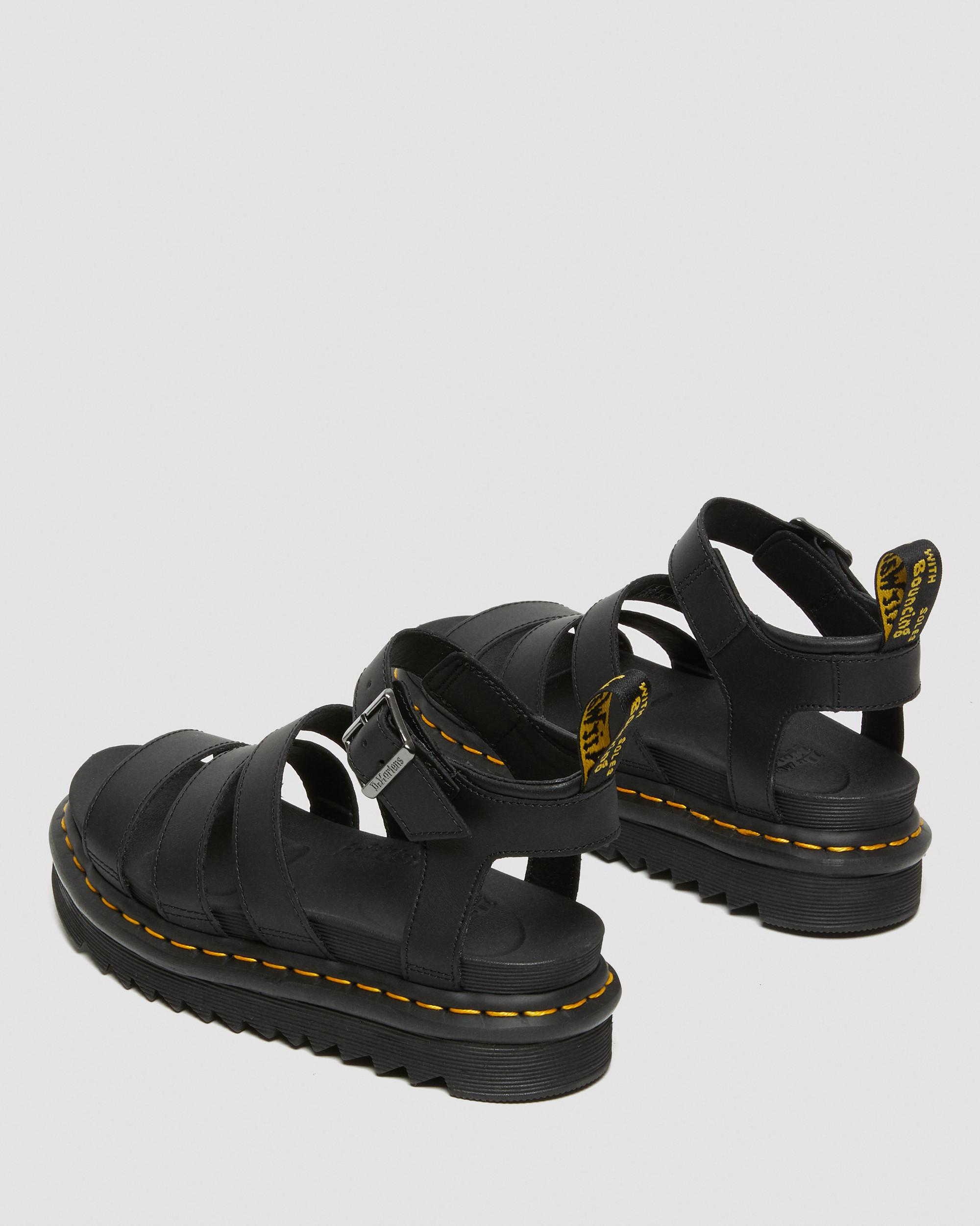 Blaire Hydro Leder Riemensandalen