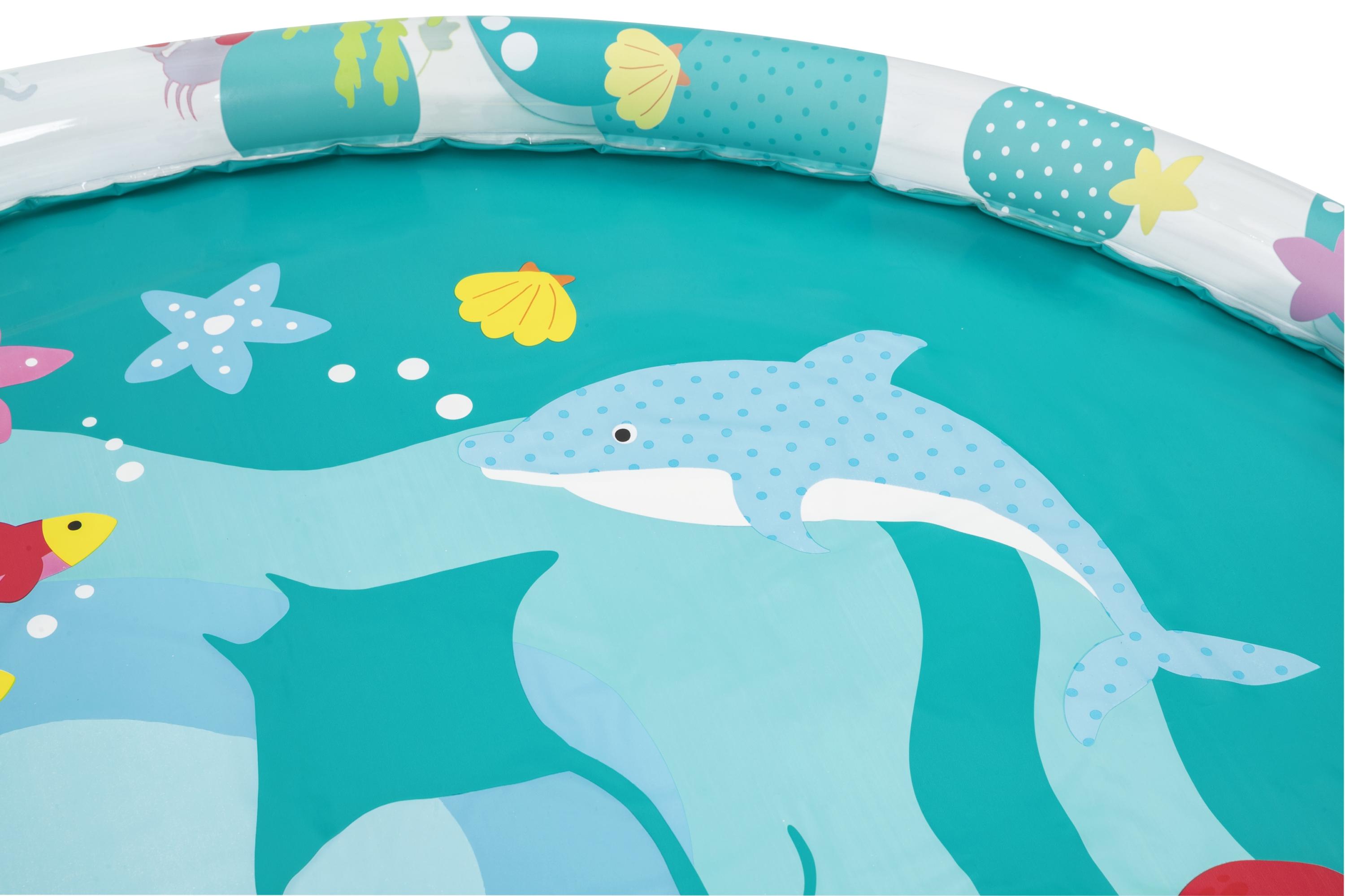 Wassermatte mit Sprinkler Underwater 165 cm