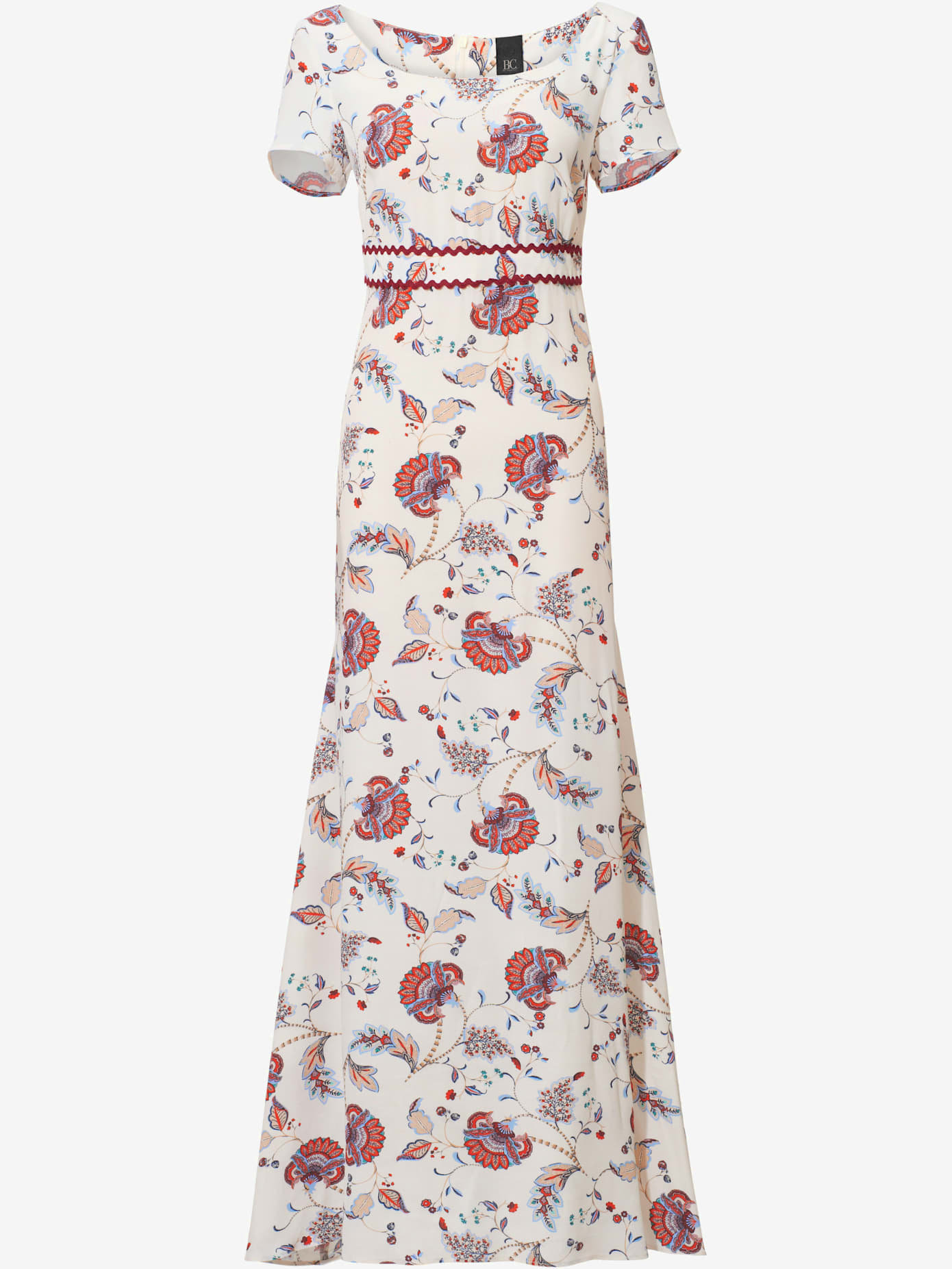 Robe imprimée motif floral fantaisie tendance