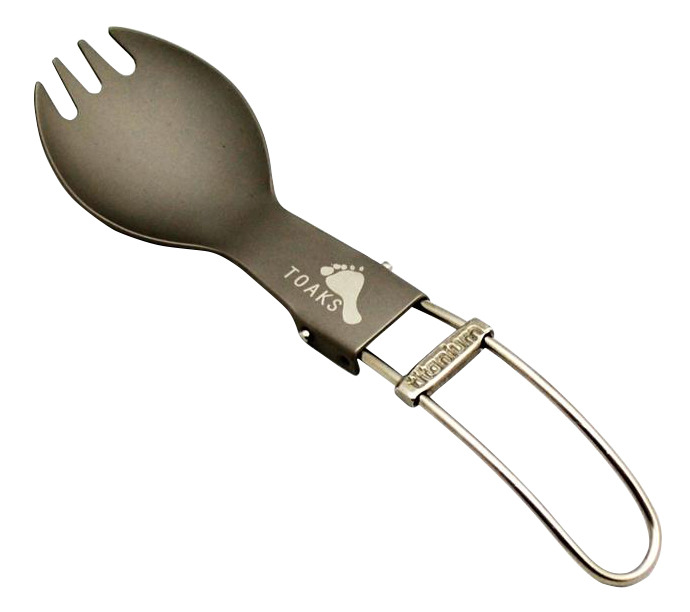 Titanium Folding Spork