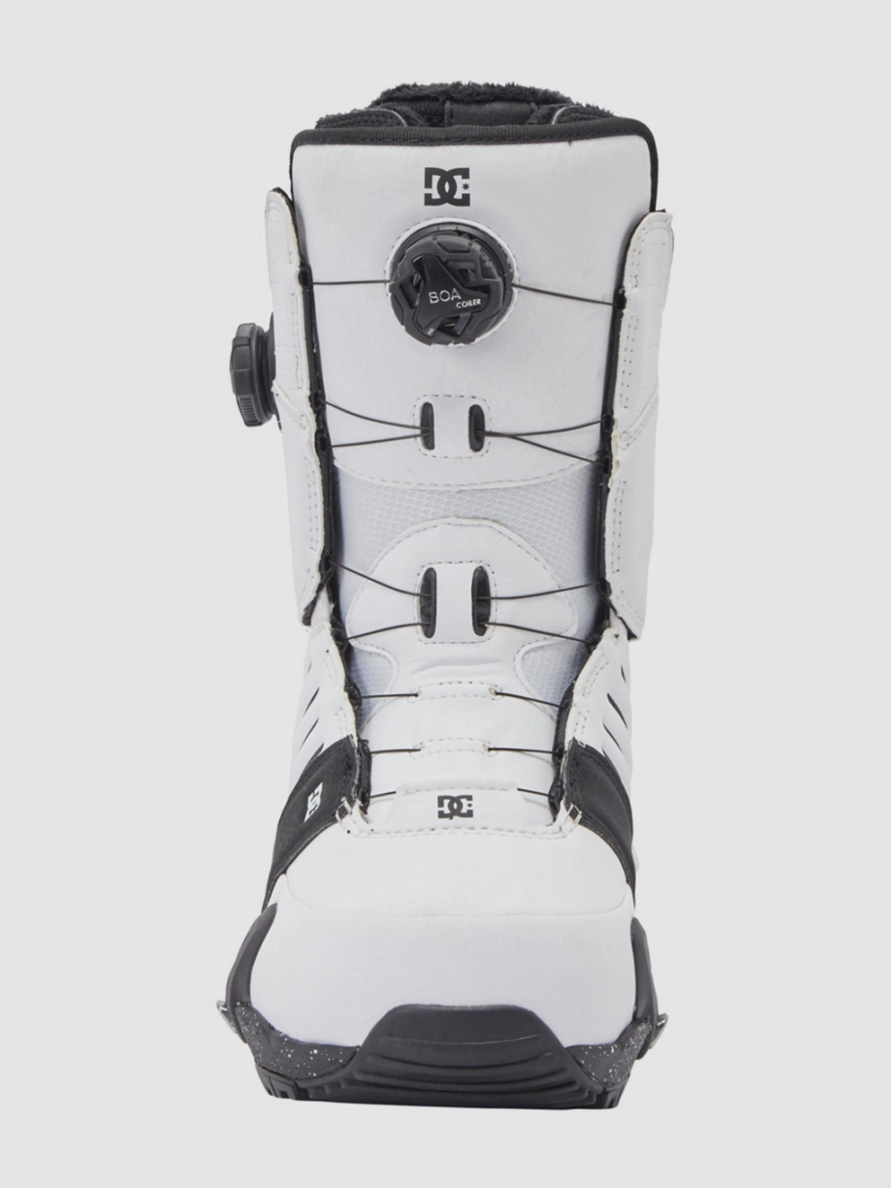 DC Judge Step On Snowboard Boots white/black print