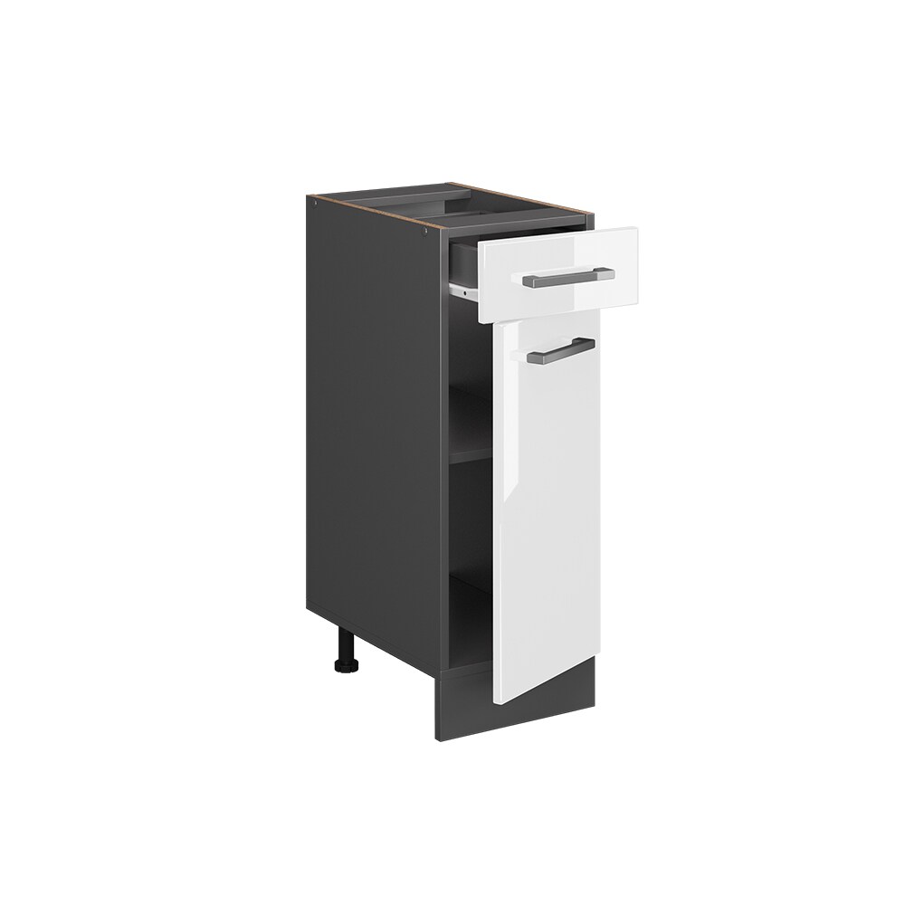 Vicco Schubunterschrank Küchenschrank Küchenzeile R-Line 30 cm Anthrazit Weiß Tür Schublade