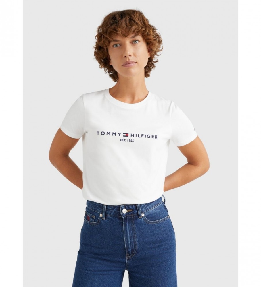 Camiseta Tommy Hilfiger Heritage, branca
