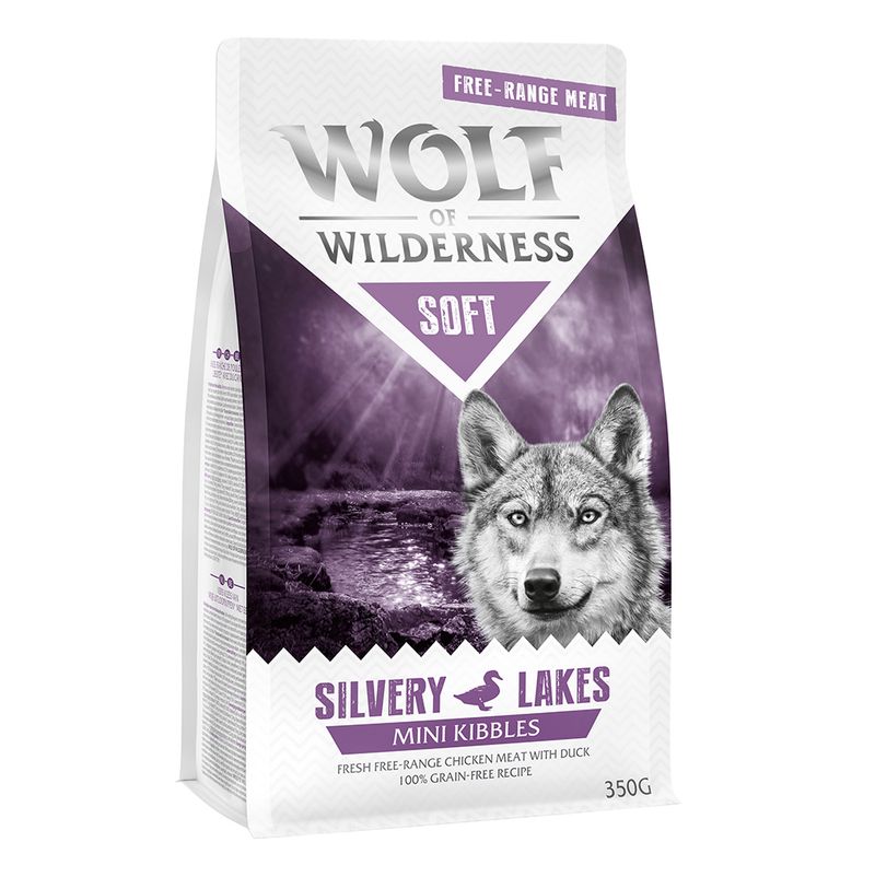 Wolf of Wilderness Mini Soft Silvery Lakes poulet, canard pour chien
