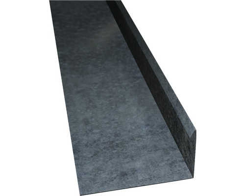 PRECIT hoekplaat met druiprand, verzinkt, 2000 mm x 80 mm x 155 mm