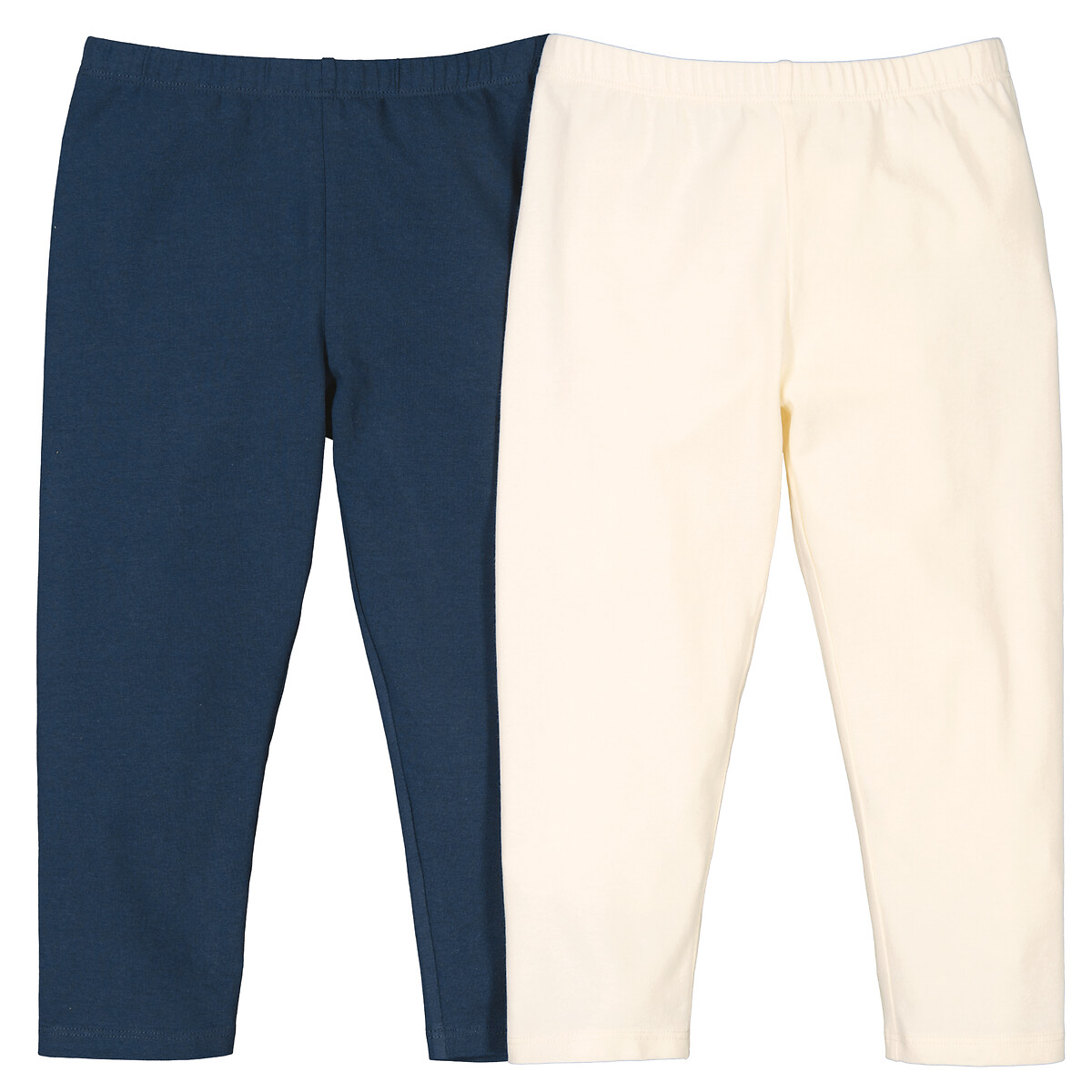 COLEÇÃO LA REDOUTE<br>Conjunto de 2 leggings curtas