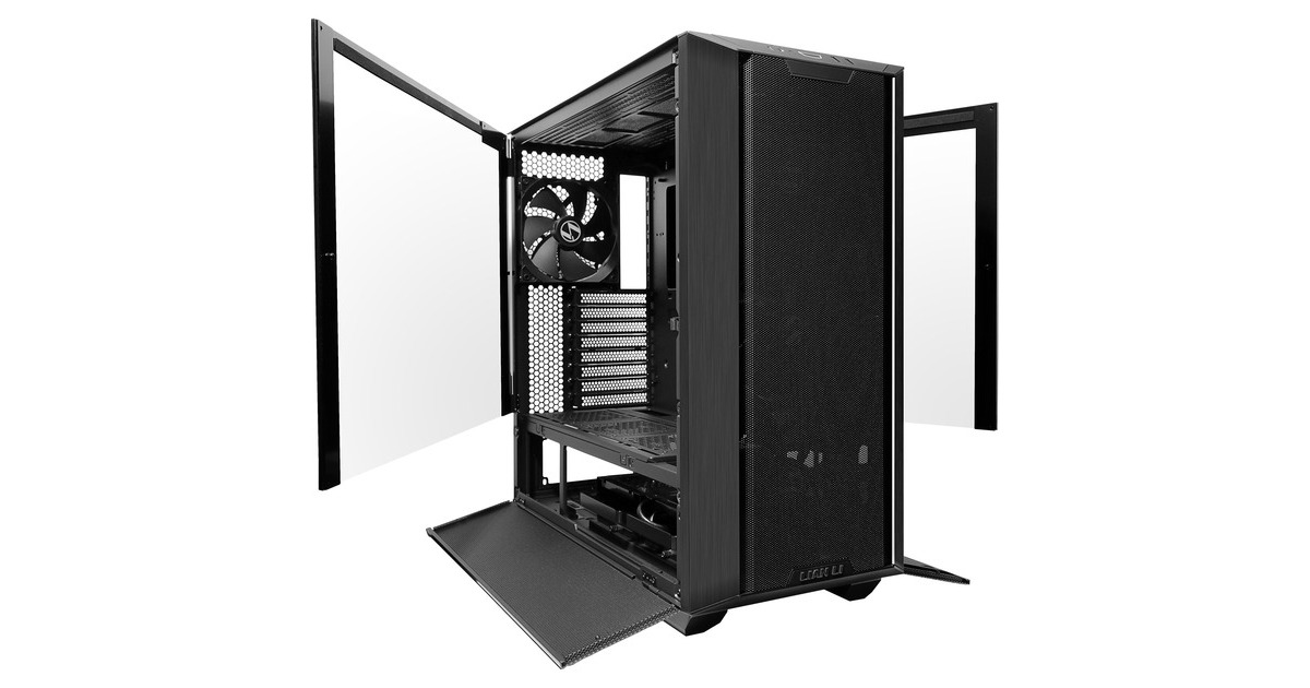 Lian LiLANCOOL III midi tower behuizing  (Zwart | 2x USB-A | 1x USB-C | Tempered Glass)