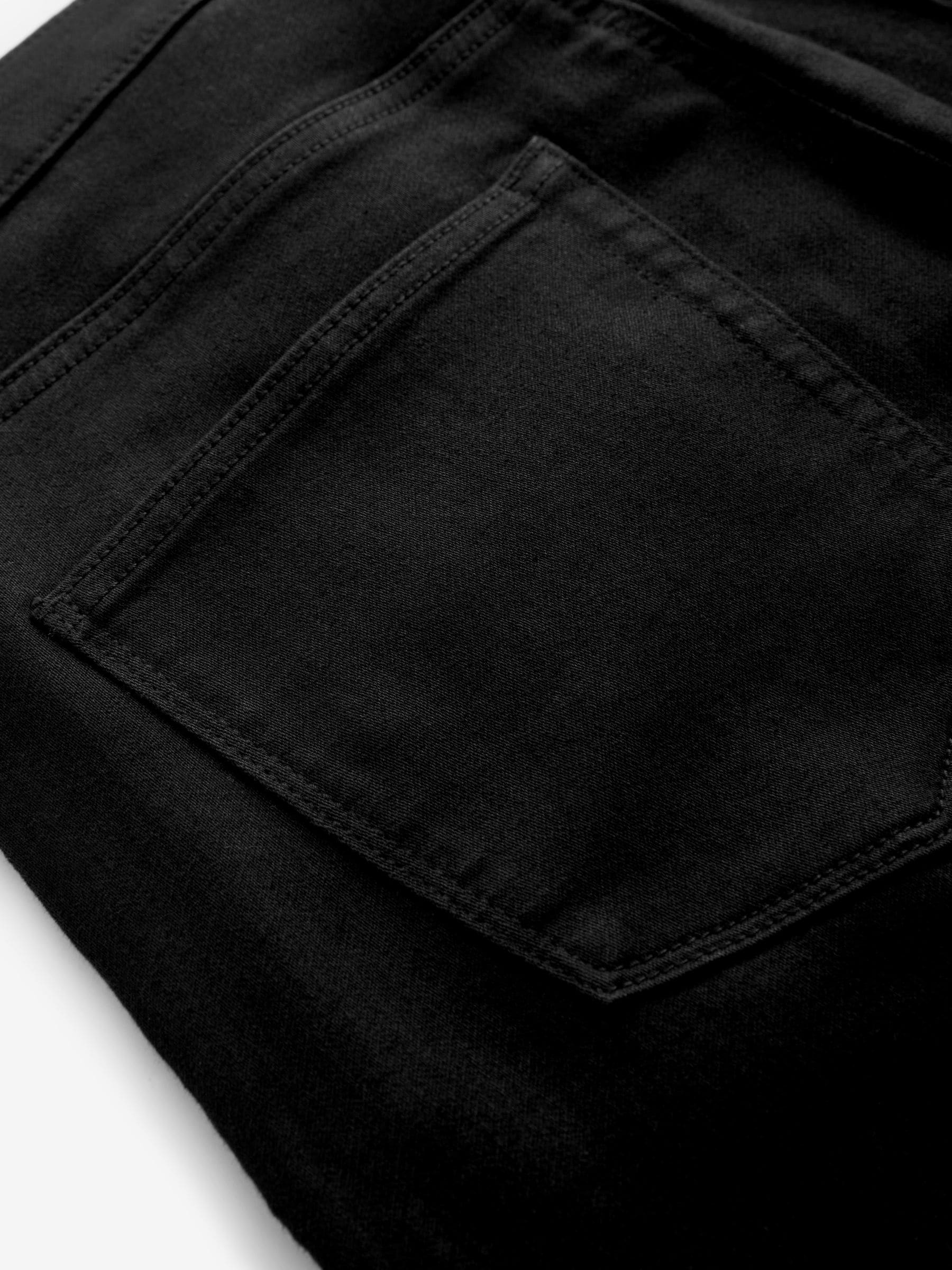 Zwart - Strakke Pasvorm - Comfortabele stretchjeans