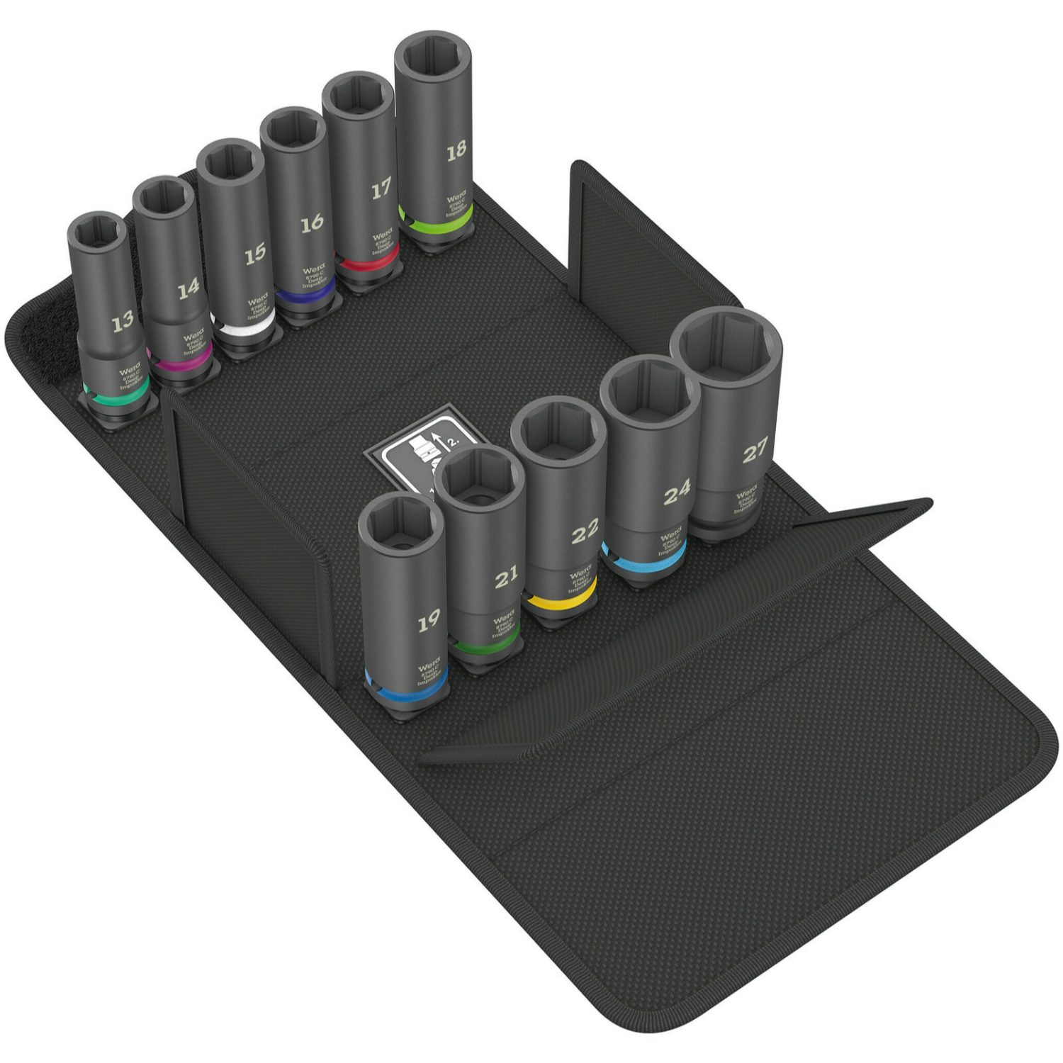 Wera 05004841001 8790 C Impaktor Deep Set 1 11-delige Dopsleutelset -  1/2