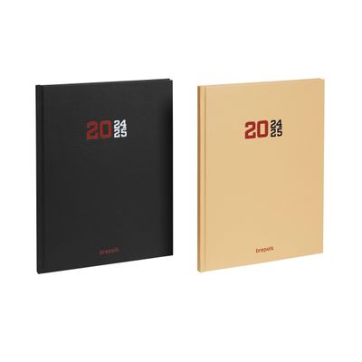Agenda College - 1 semaine sur 2 pages - 17 x 22 cm - différents modèles disponibles - Brepols