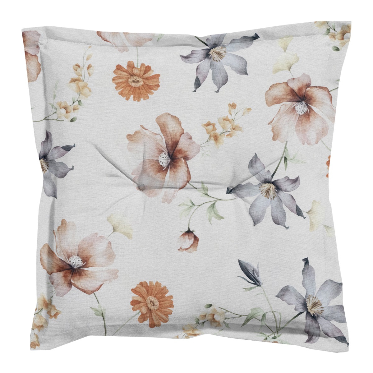 Madison Florina natural Zitkussen - Set van 4