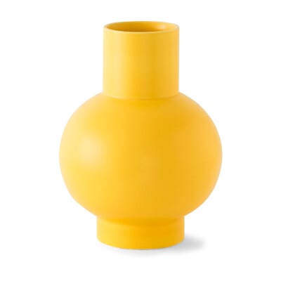 Vase Strøm, Mattgelb