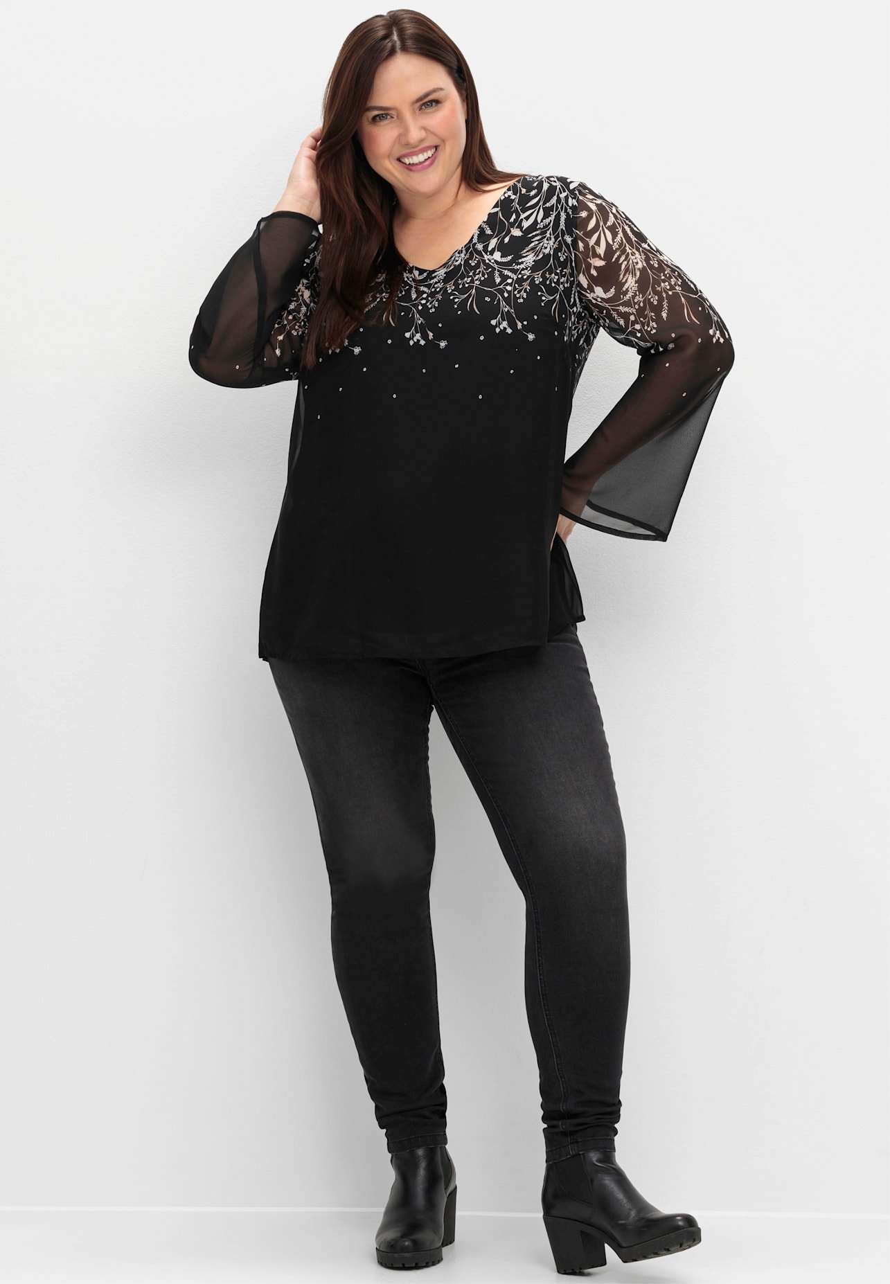 Sheego Longbluse