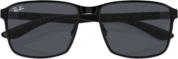 Ray-Ban RB3721 Matte black on black