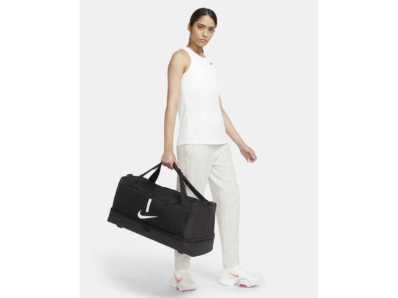 NIKE Sporttasche Academy Team, 59 l, Schwarz Sporttasche mit strapazierfähigem Design