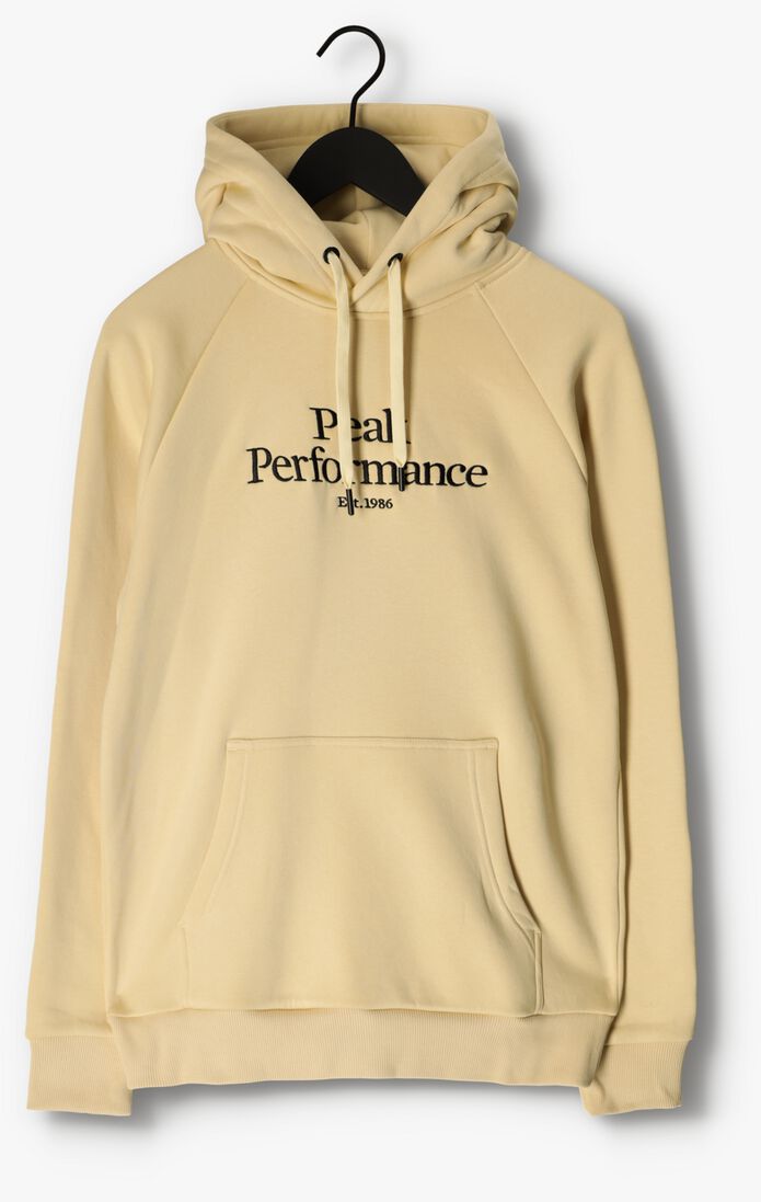 PEAK PERFORMANCE beige peak performance sweater original hood