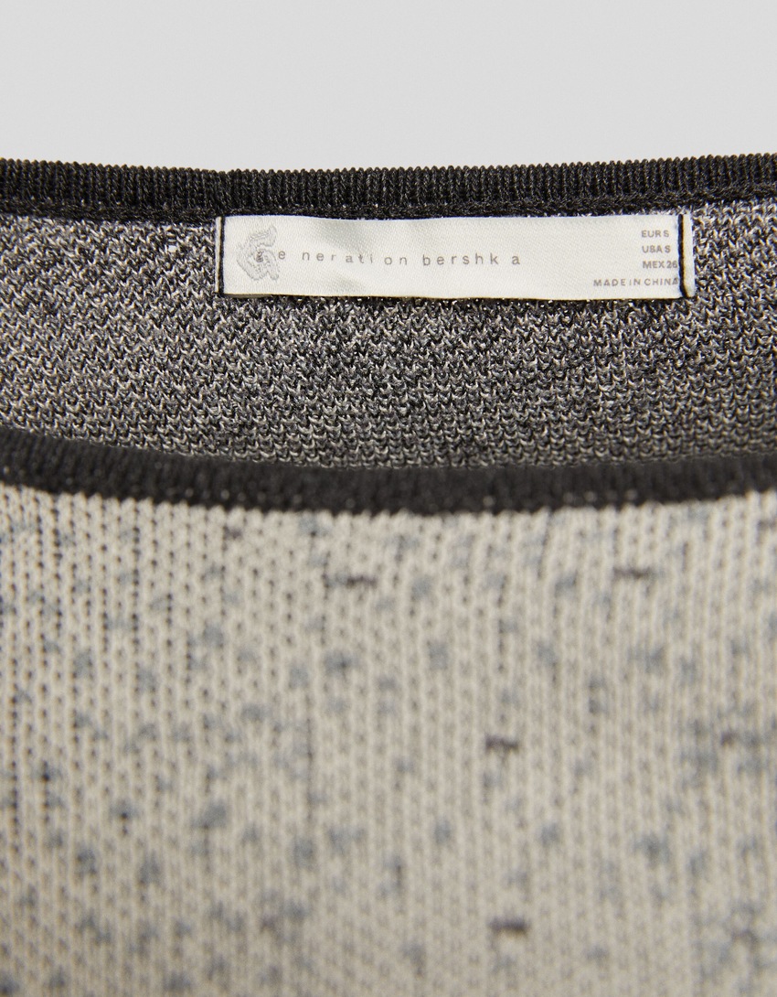 Aquecedores de braço em malha jacquard Generation Bershka