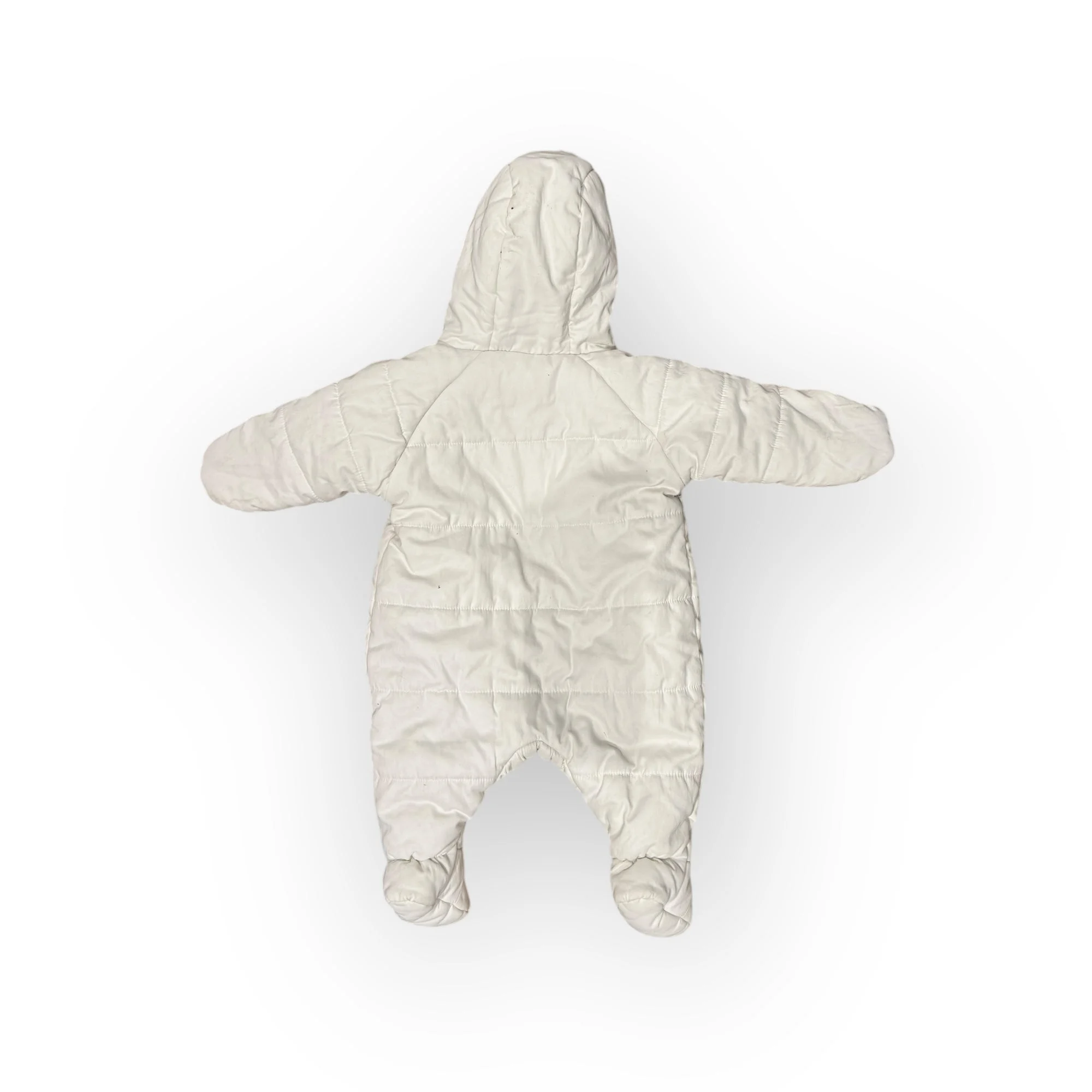 Combinaison bébé blanc - 1 mois | Blanc