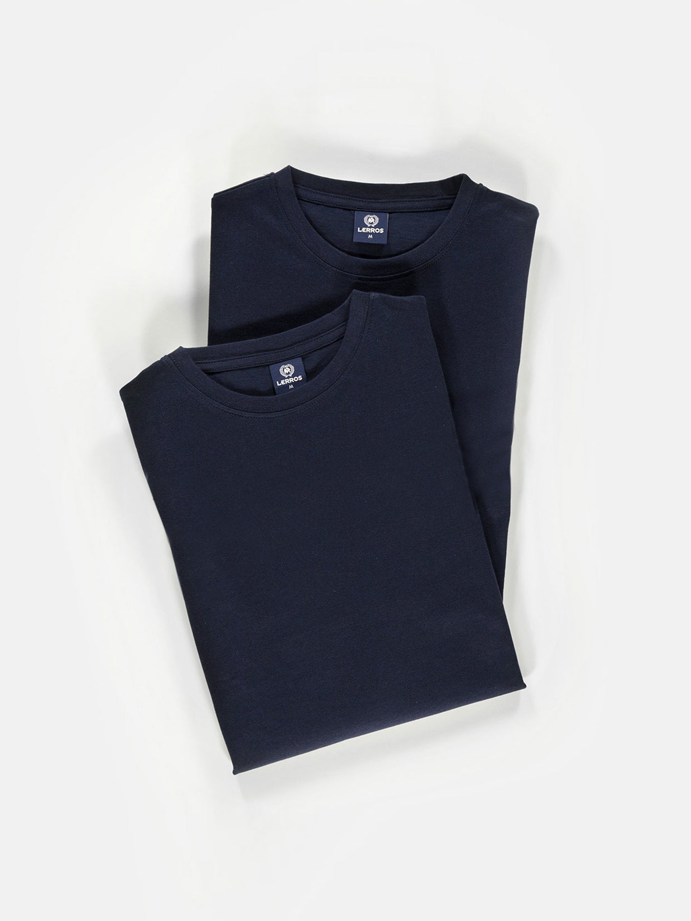 Doppelpack T-Shirt für Herren, Rundhals in Premium Baumwollqualität