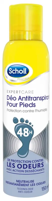 Expertcare Déo Antitranspirant Pour Pieds 48H - 150ml