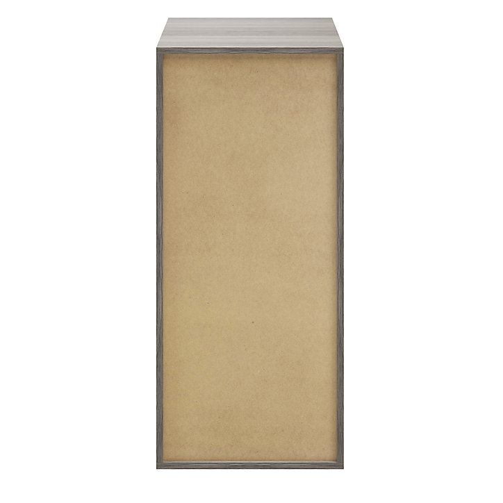 Caisson effet chêne grisé GoodHome Atomia H. 112,5 x L. 50 x P. 58 cm