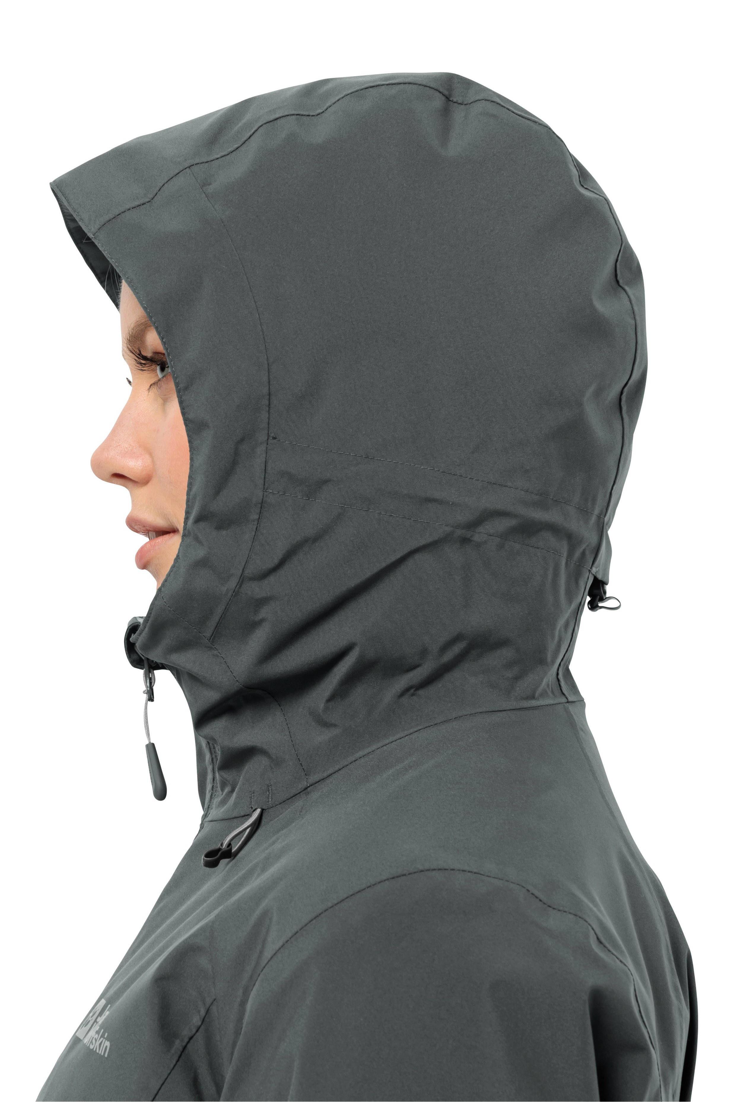 Jack Wolfskin jas Heidelstein grijsgroen