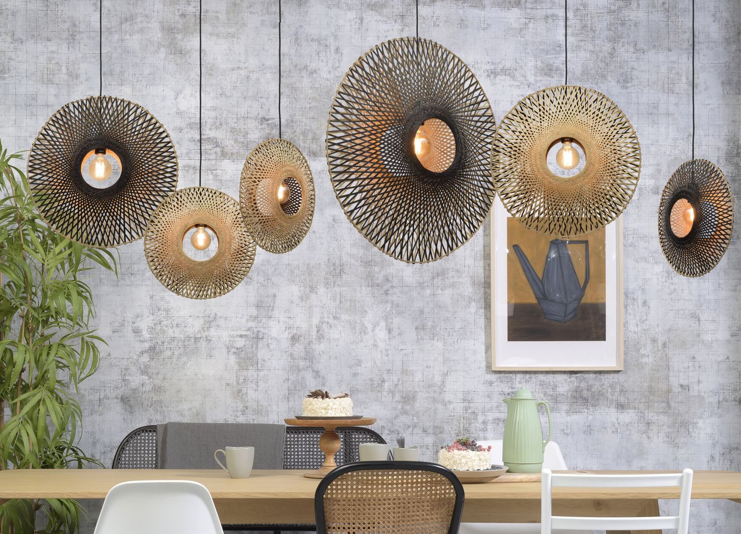 Good&Mojo   Kalimantan Bamboo Hanglamp