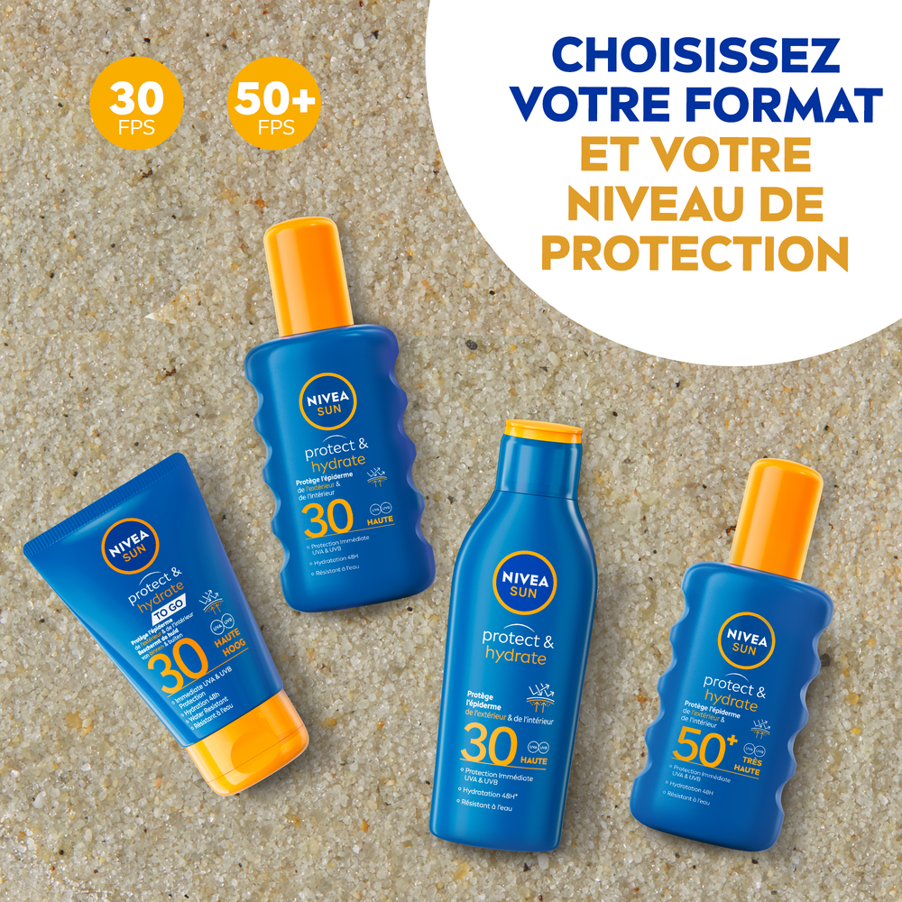 Spray solaire SPF 50  - Protect & Hydrate - Corps - 200 ml
