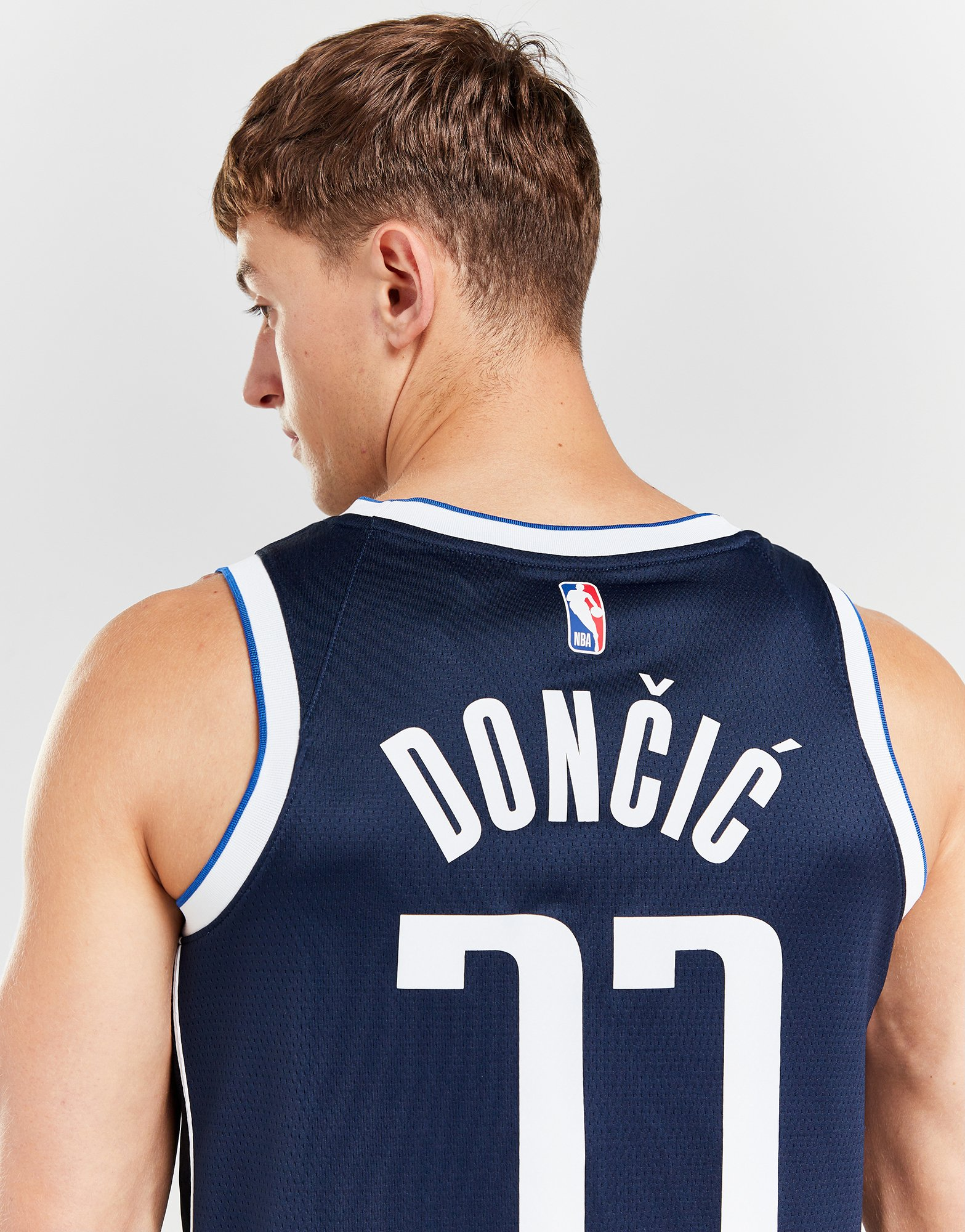Jordan Maillot NBA Dallas Mavericks Doncic #77 Swingman Homme