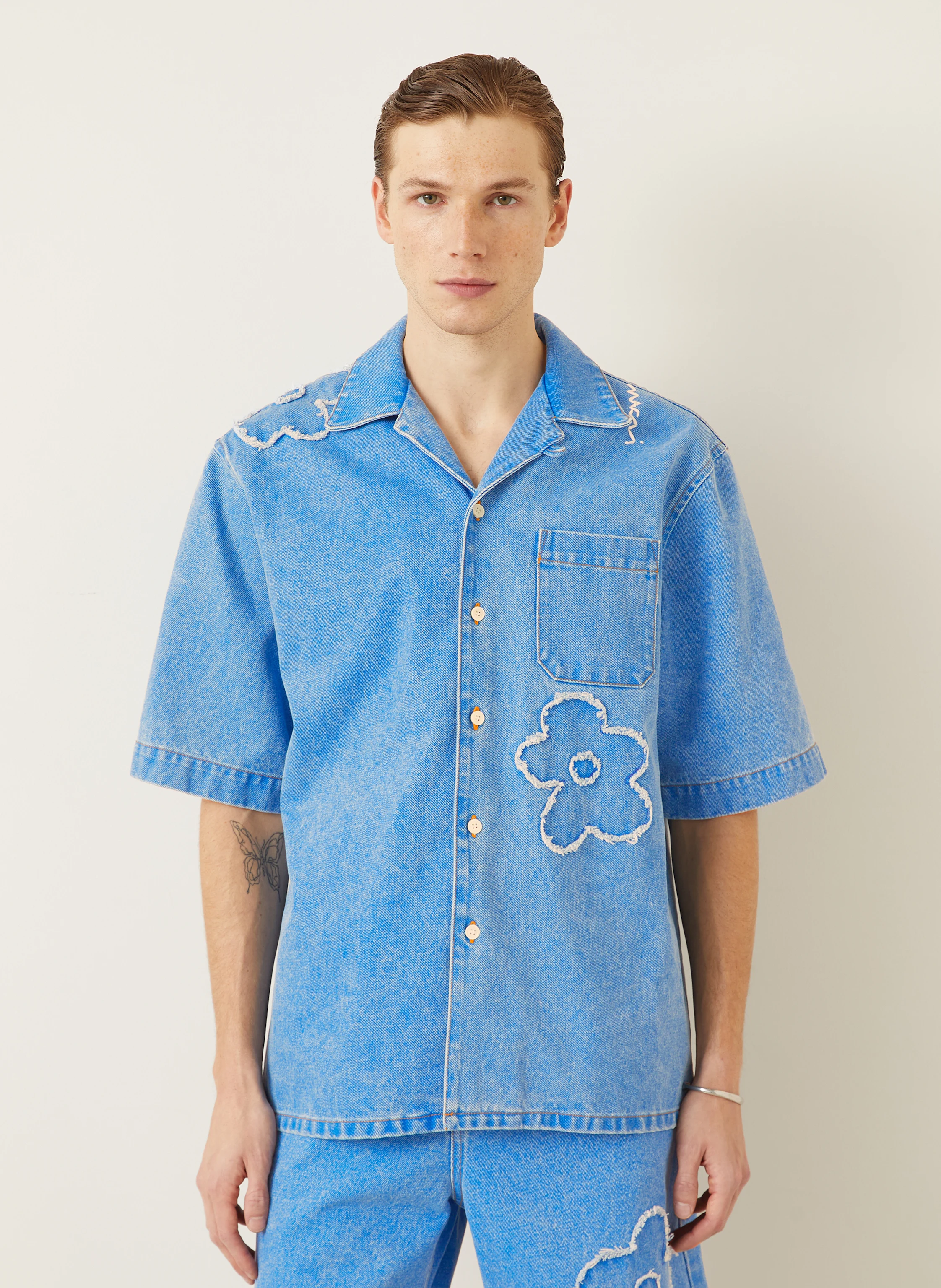 MARNI Jeanshemd Comfort Fit
