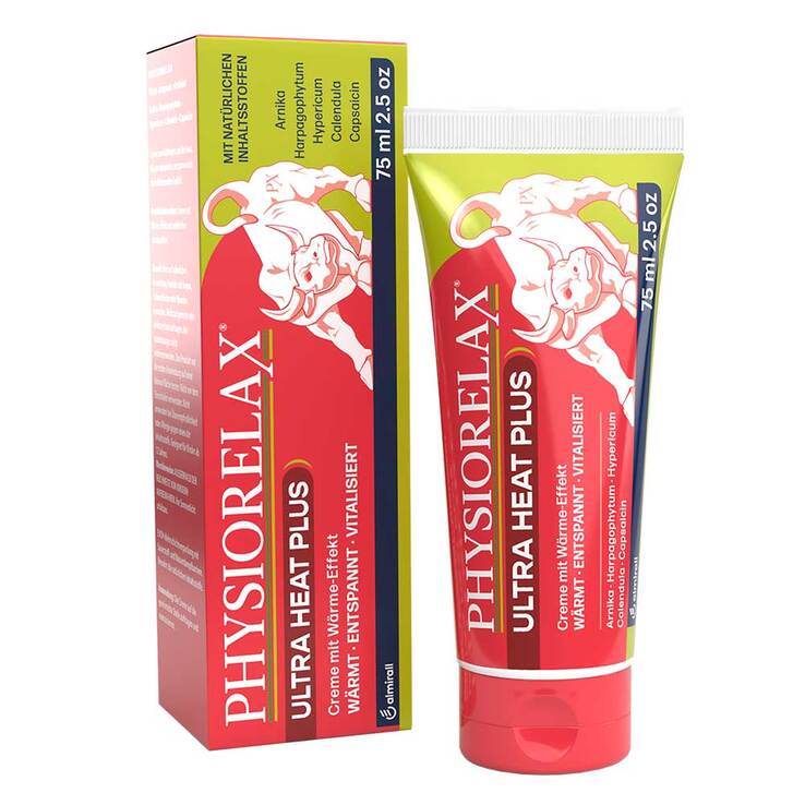 Physiorelax Ultra Heat Plus Creme, 75 ml