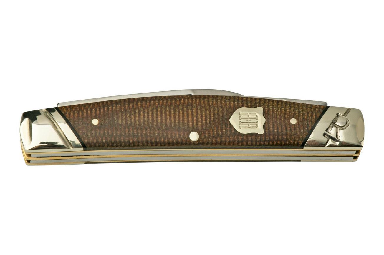 Rough Ryder Brown Burlap Congress RR2336, zakmes