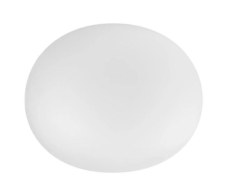 Plafonnier E27 10W GoodHome Duffy mat blanc H.24 x Ø30 cm