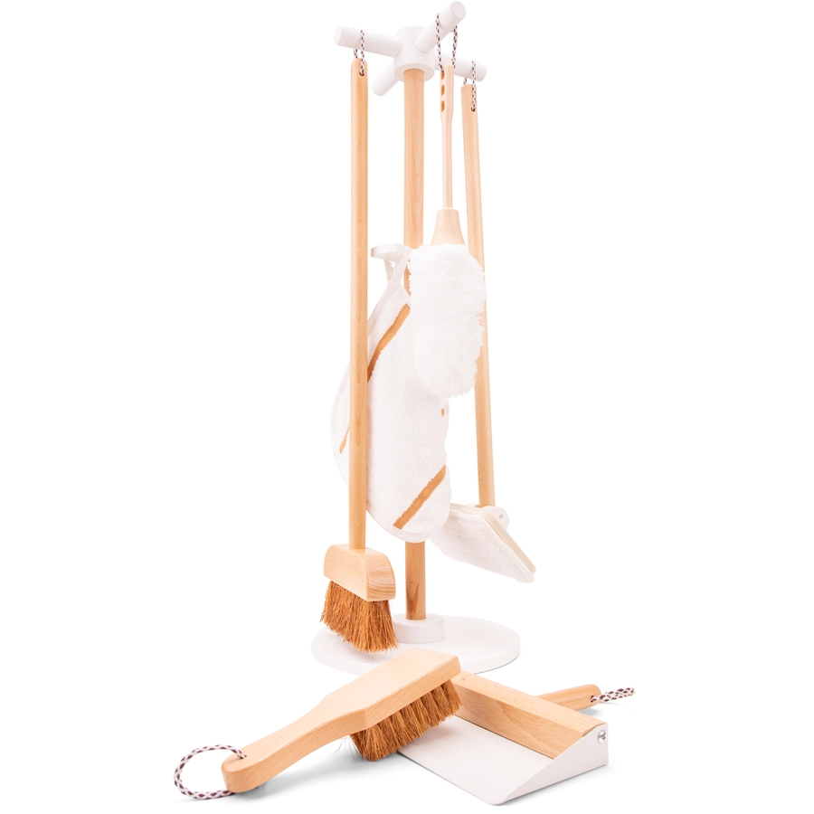New Classic Toys Besen & Wischer Set 7 Teile bunt