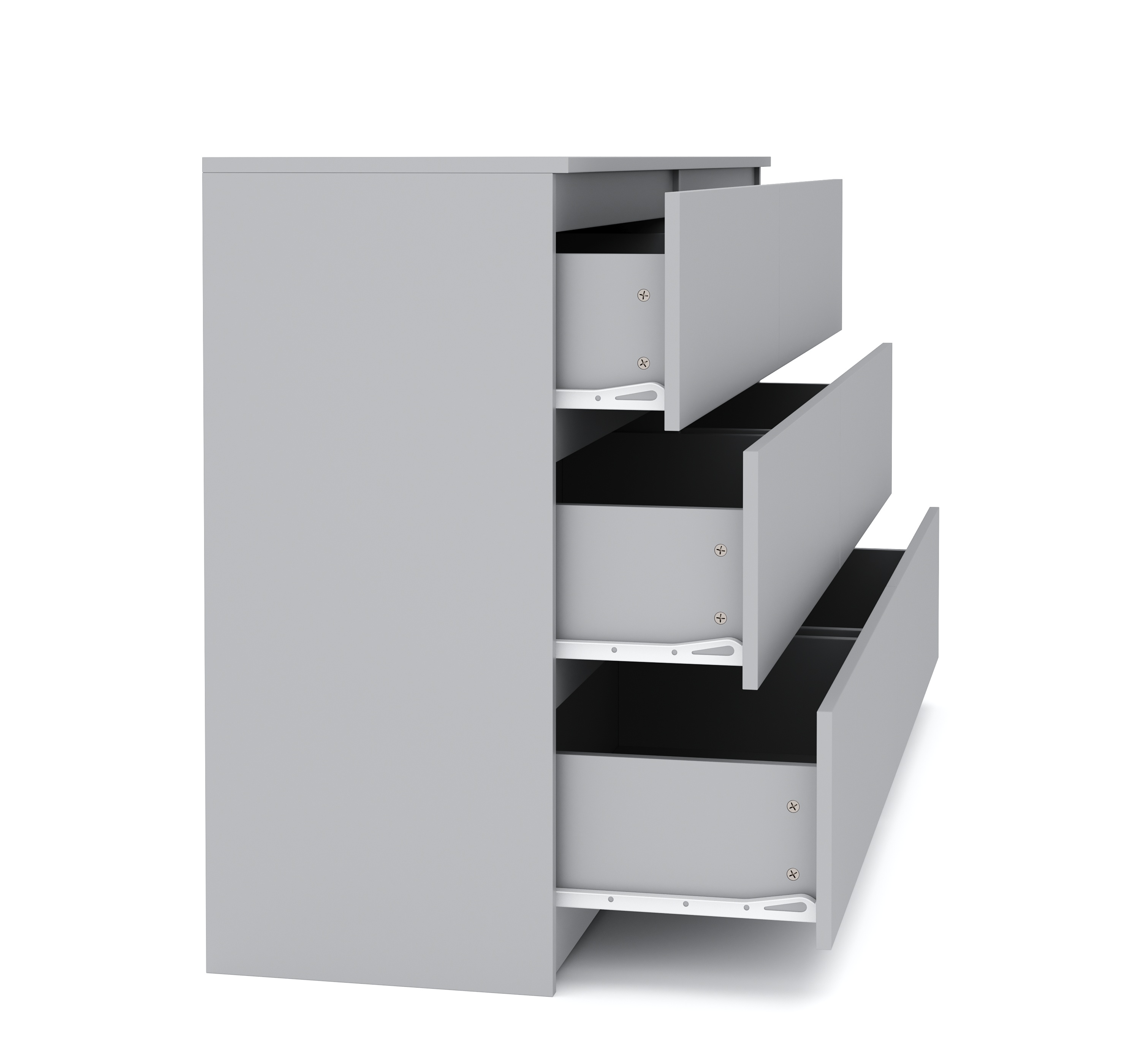 Kommode TALA 6 Schubladen 138 x 77 cm grau
