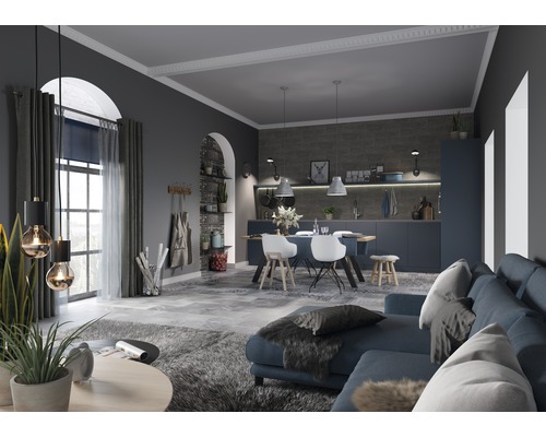 Vliesbehang 812435 Selection Home Collection stenen grijs