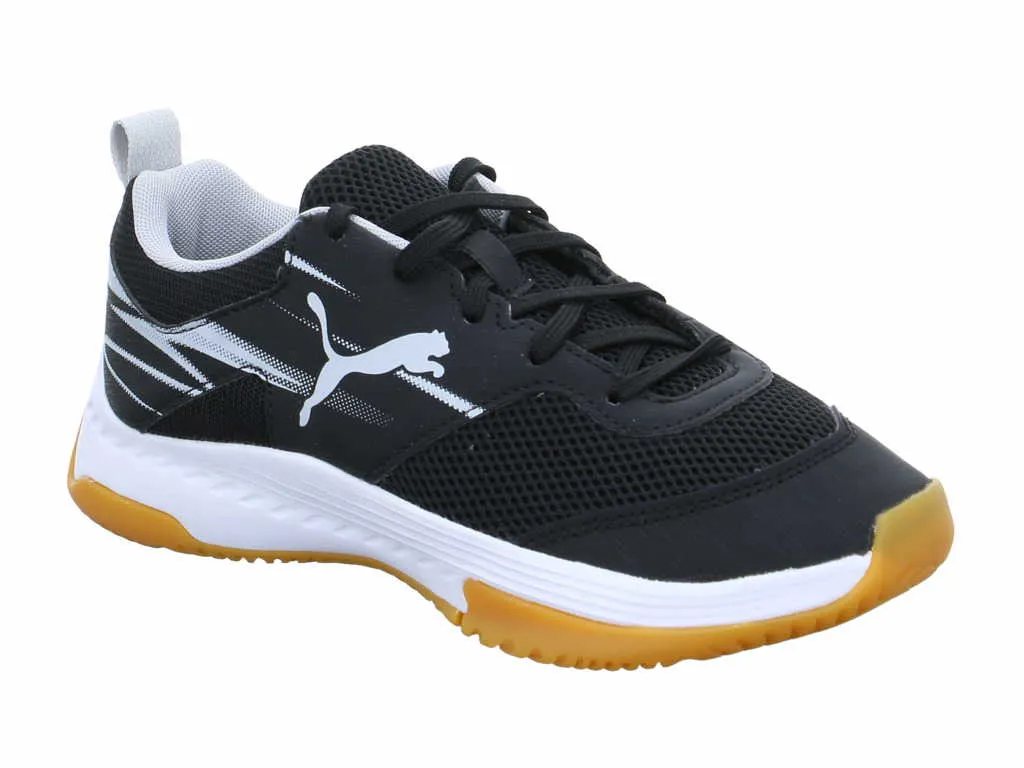 PUMA Kinder Indoor Schwarz Synthetik