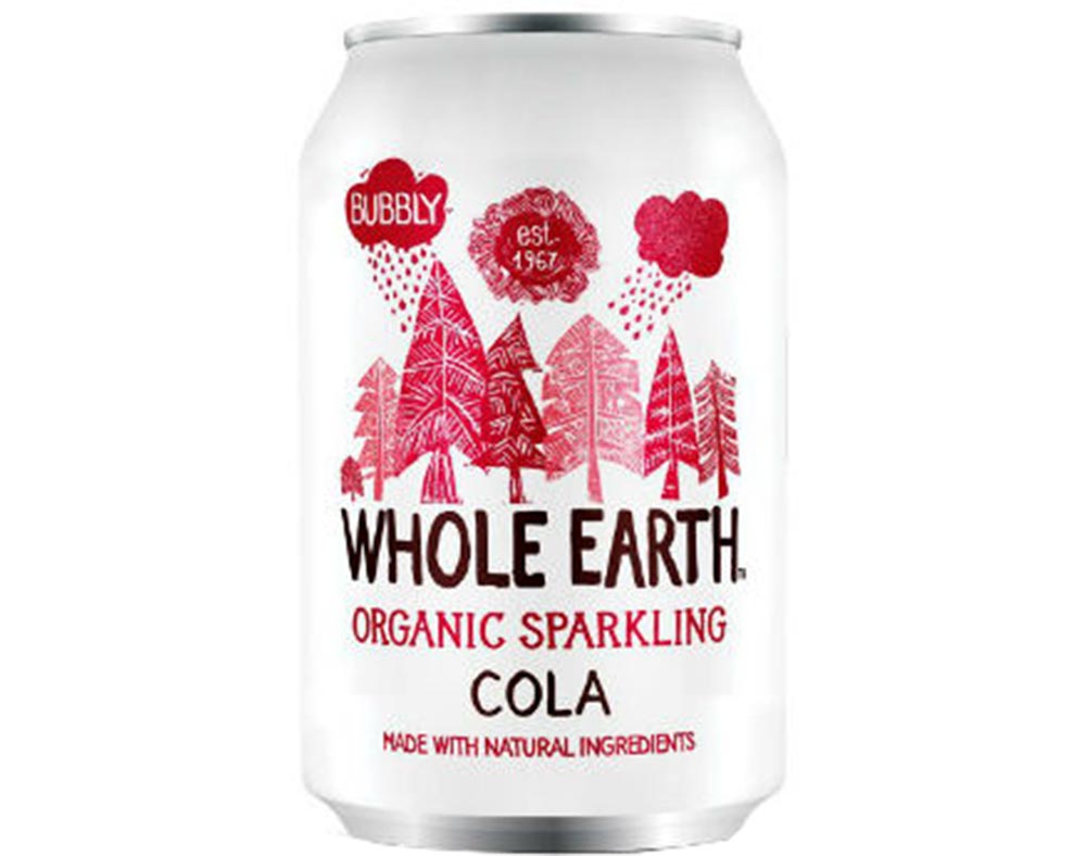 REFRIGERANTE WHOLE EARTH COLA BIO 330ML