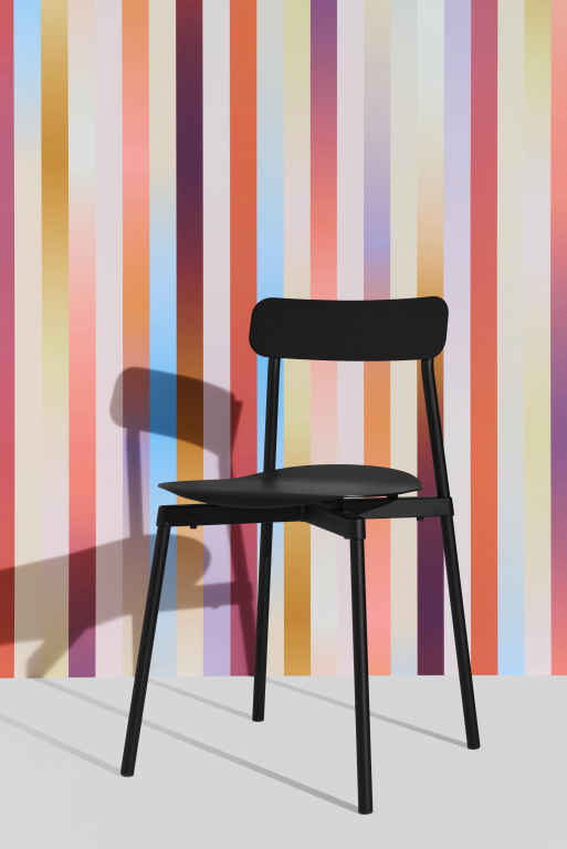 Petite Friture Large Stripes by Carole Baijings behang Morning