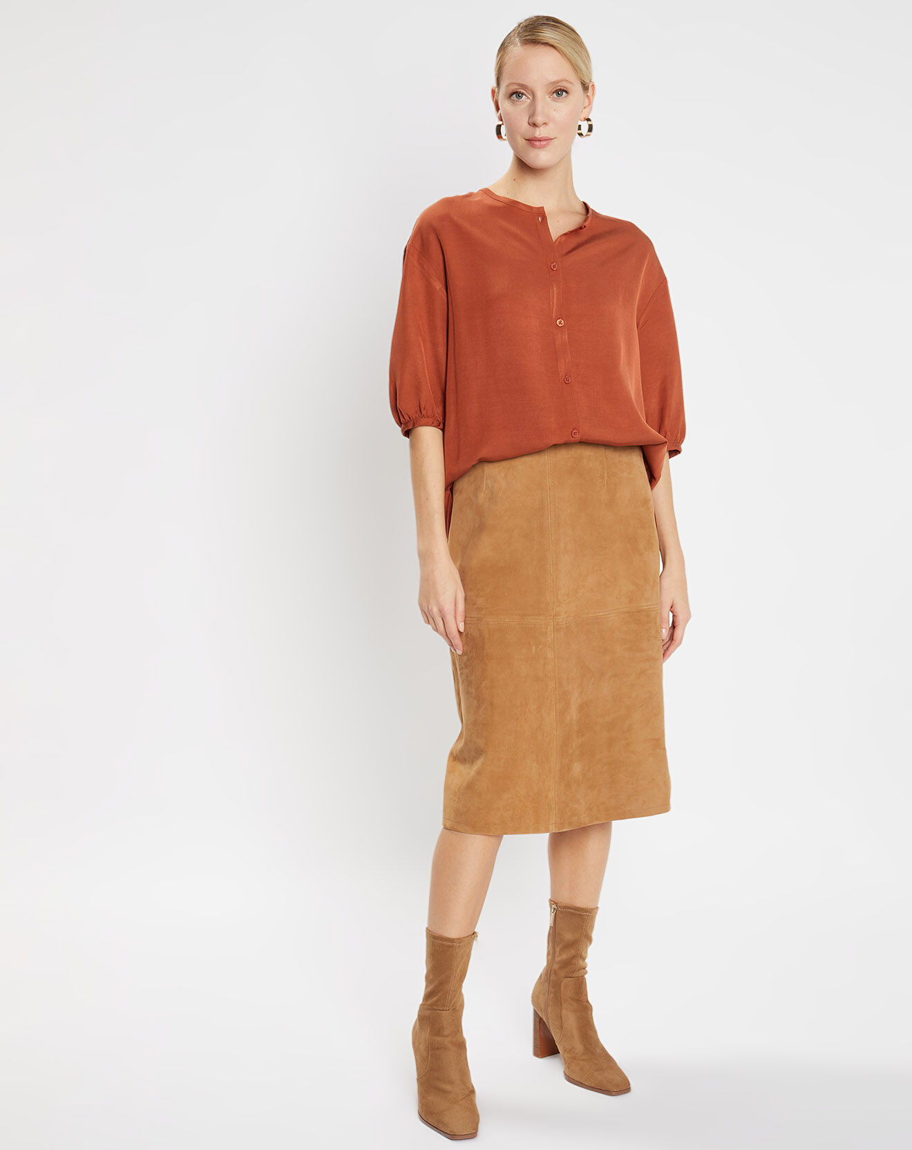 Jodhpur Chemise Aprila  marron rouille