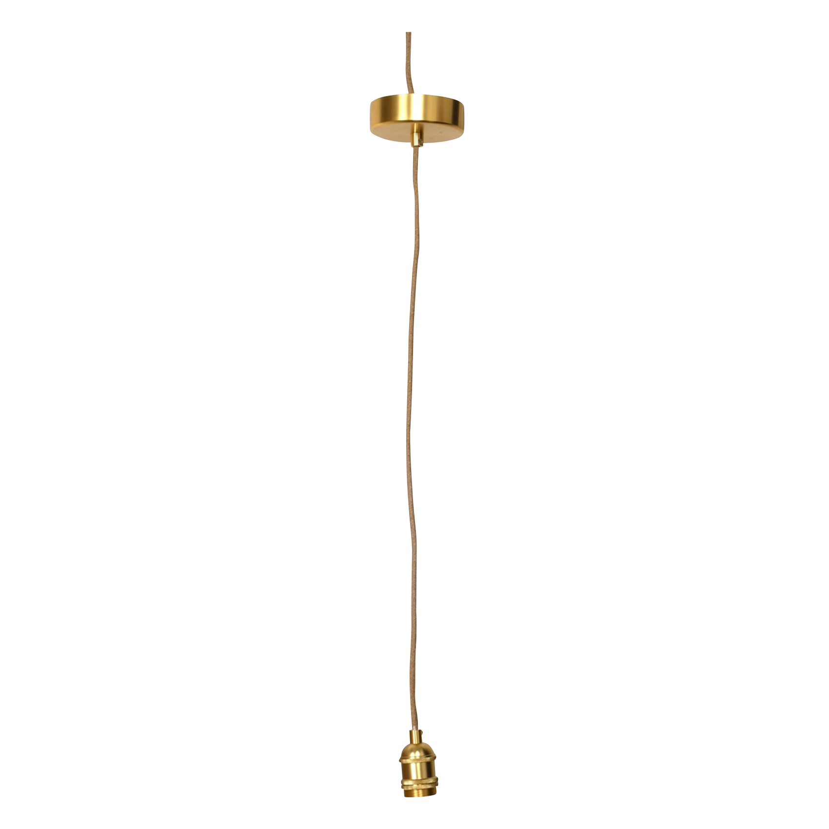 Suspension douille| Doré