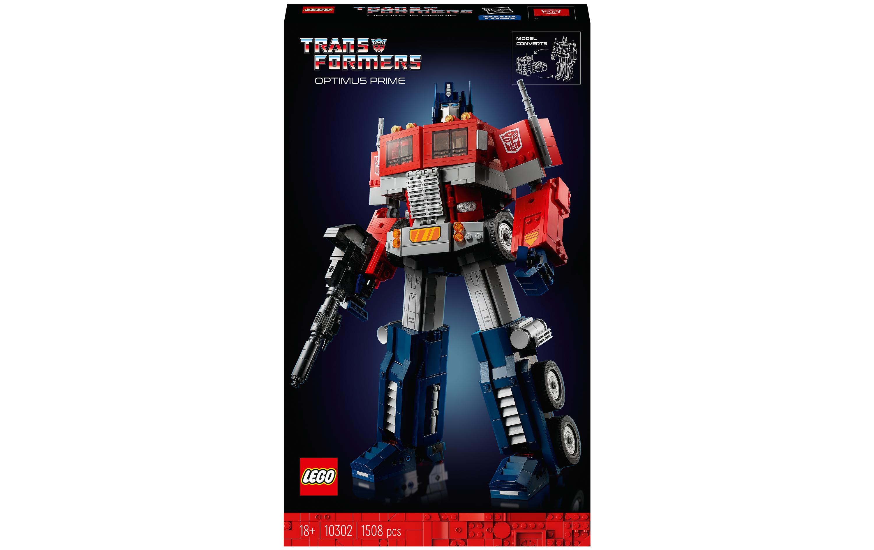 Icons Optimus Prime 10302<br>Transformers 2-in-1 Set