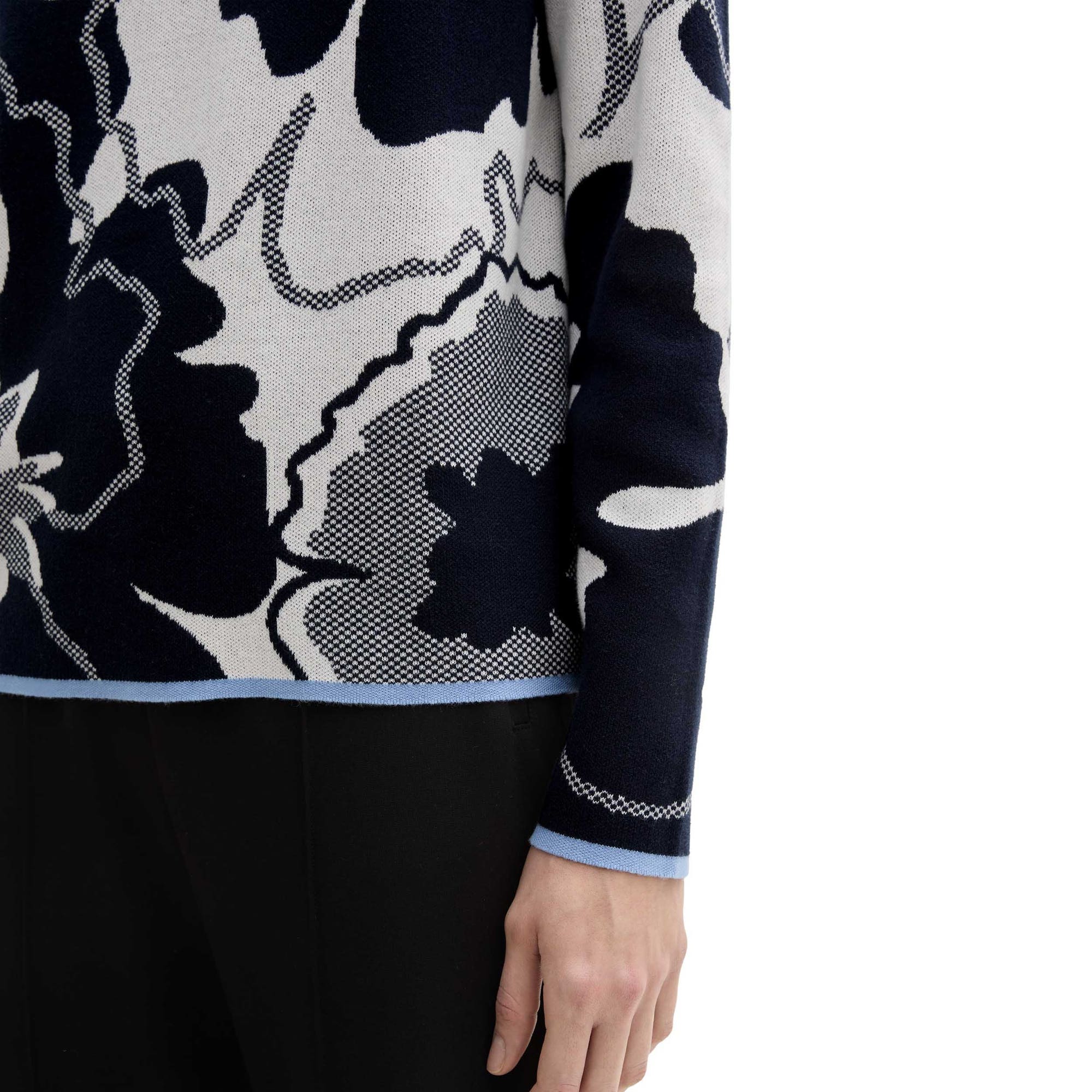 Pull Femme bleu marine