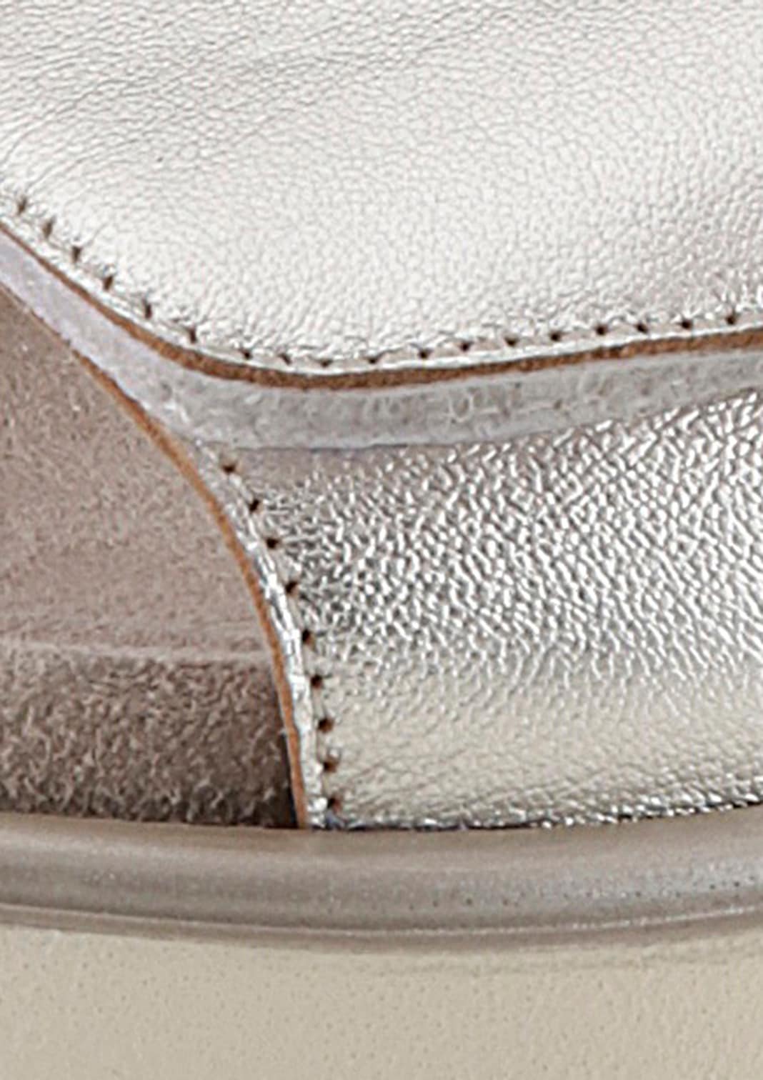 Ara Sandalette »BILBAO«  , Sommerschuh, Sandale, Keilabsatz, Klett, Weite G (weit)