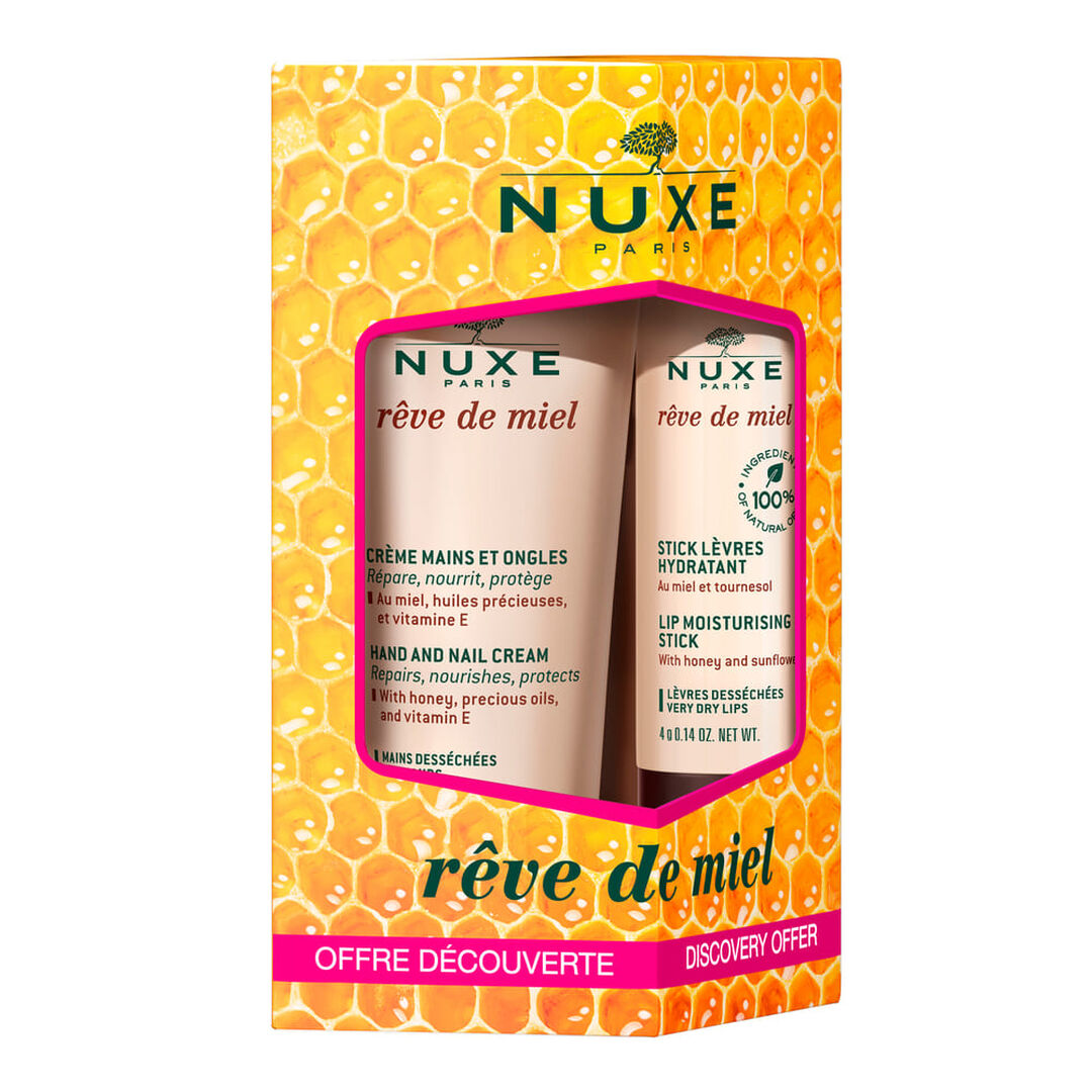 Rêve de Miel Duo (Stick de lábios & Creme de mãos) - 1un