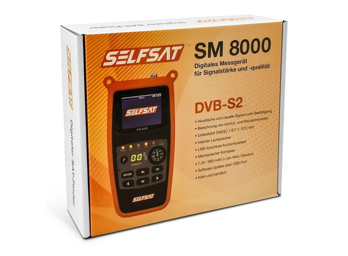 Selfsat SM 8000 satfinder