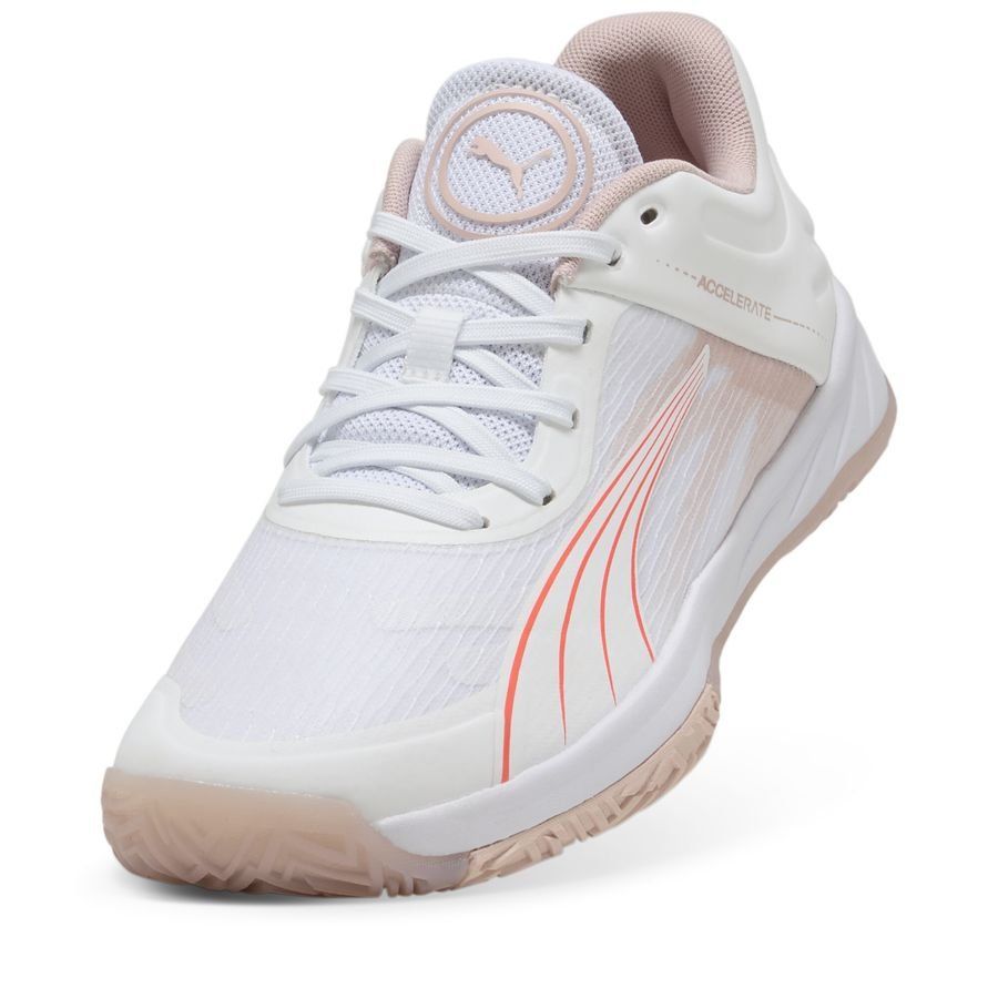 PUMA Chaussures d'entraînement Accelerate Turbo - Blanc/Glowing Red Femme