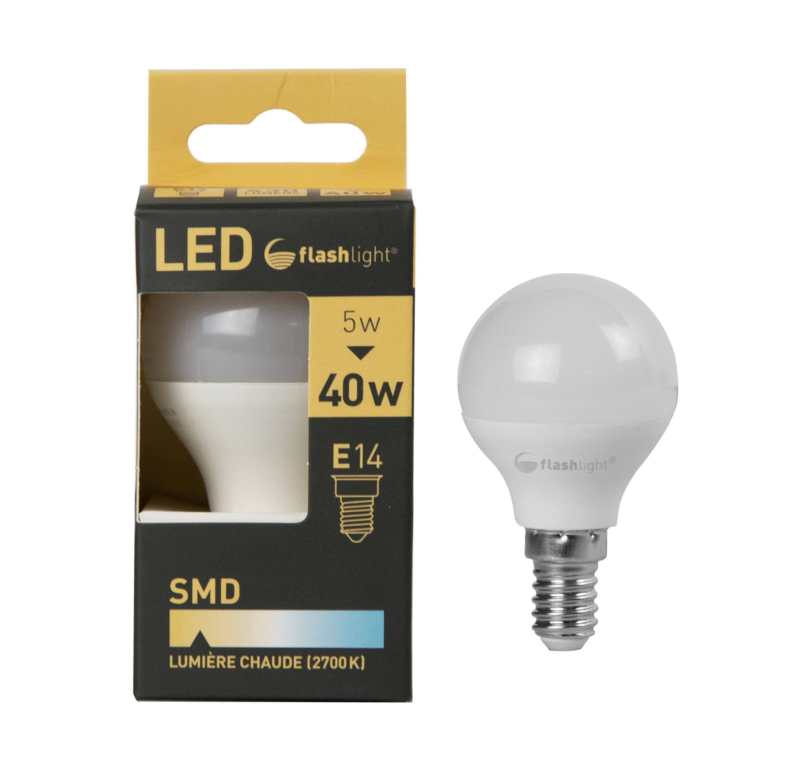 AMPOULE LED BOULE E14 5W